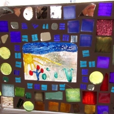 Niki de Saint Phalle: Glasmosaik fürs Fenster